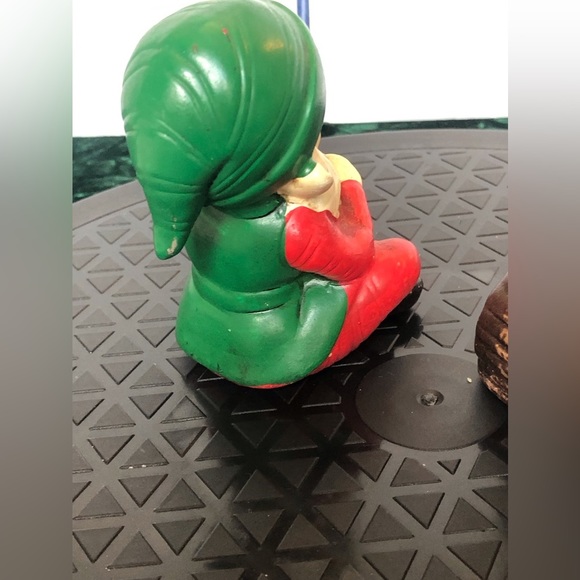 Vintage Homco Toy Making Elves Gnomes Christmas Set of 2 - Picture 13 of 15